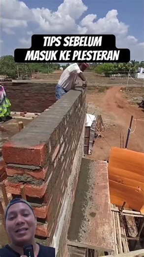 Brick wall plastering trick #shorts #craft #diy #woodworking #construction