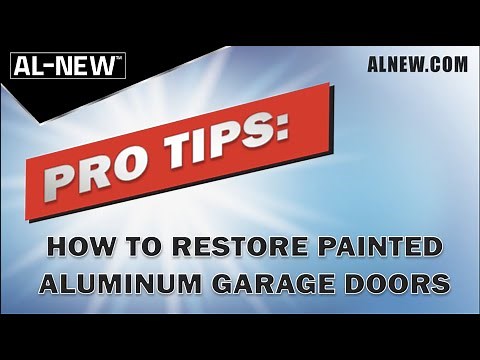 How To: Use AL-NEW 2 Step Clean & Protect Kit to Clean Your Garage Doors