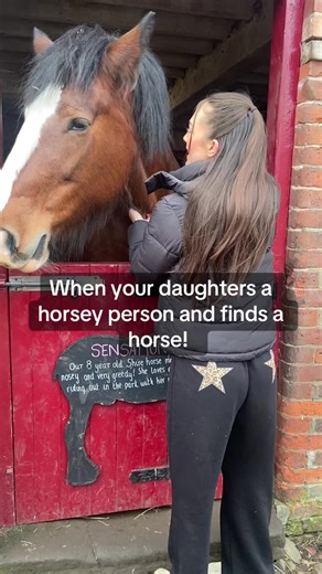 Daughter Finds a Horse - Heartwarming Moment