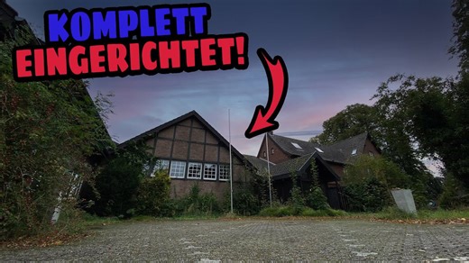Voll eingerichtetes verlassenes Hotel, alles wurde zurückgelassen