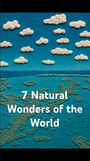 7 Natural Wonders of the World in 30 Seconds 🌋🌍
