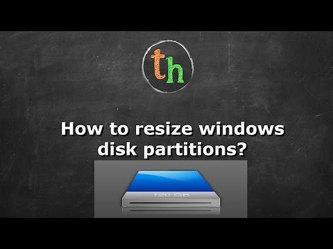 Partition Manager, re-size windows disk partitions (works for windows 10 too)