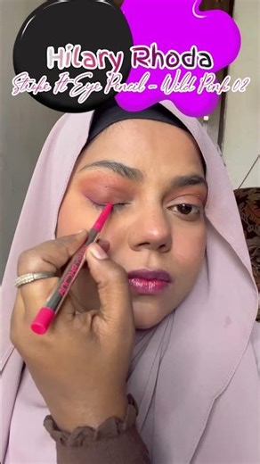 @hilaryrhoda colour eye pencil review #trending #shortsfeed #ytshorts
