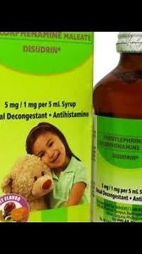 Disudrin Syrup para SA ubo ni baby KO