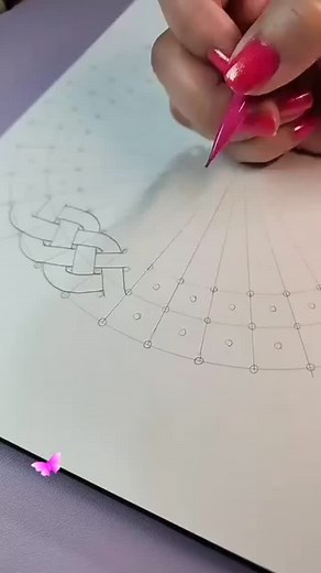 Mandala Art World | Published by:-@roaringlionart . . Mandala art:-@mandalaartbysenja. . . . Sketching a celtic knot 🪢❤️😊 I hope everyone has a spectacular... | Instagram