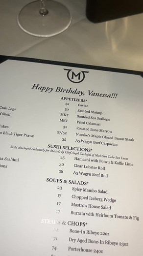 Experience Fine Dining at Mastro's Steakhouse