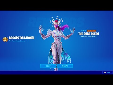 How to Unlock The Cube Queen Skin in Fortnite Season 8 Chapter 2! - Complete Cube Queen Quests