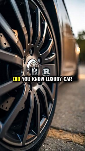 The famous Rolls-Royce logo on the wheels never turns upside down. Engineers designed a cool weighted system that uses simple physics to always keep the symbol straight. #luxury #ai #rollsroyceengineering | MotorCoutureTV