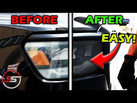 The EASIEST Way To Tint Your Headlights | Complete Guide To Tinting ANY Vehicle Headlights