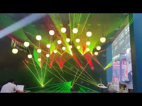 Enjoy the laser show LIVE