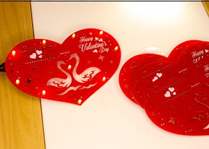 Beating Heart PCB for Valentines Day | Love is in the Circuit - Share Project - PCBWay