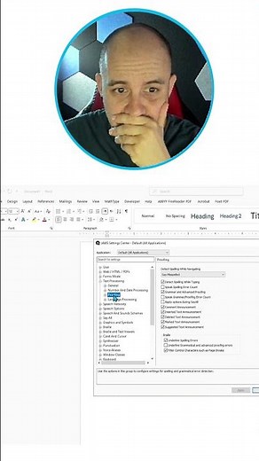 How To Setup Jaws To Autodetect Language #assistivetechnology #screenreader