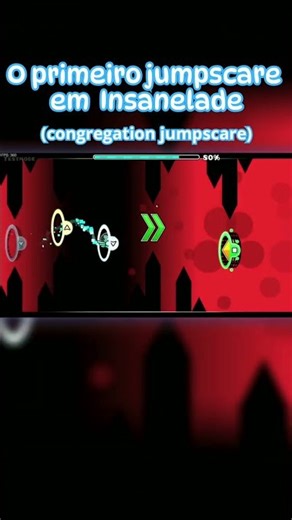 O primeiro jumpscare de congregation em insanilade (geometry dash)