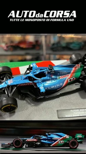 ALPINE FORMULA 1 e CASTROL! #alpinef1 #f1 #visiotv