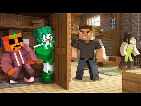 ESCAPAMOS de Nuestros PADRES MALOS en Minecraft!