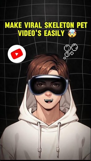 Secret Trick 🤫: Viral Skeleton Pet Videos!!