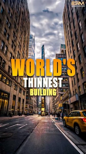 The World's Thinnest Skyscraper: A Marvel of Modern Engineering #fact #world #engineering #trending
