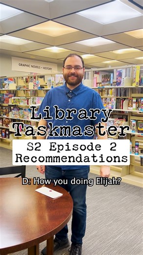 32K views · 340 reactions | 5 tasks, 3 librarians, 1 trophy. Who will be pronounced the Library Taskmaster Champion? ⭐️ | Rapid City Public Library | Facebook