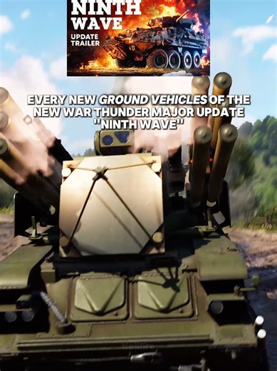 All New Ground Vehicles for Warthunder new Update