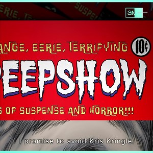 What's creepier than a big bearded man who knows when you're sleeping? The Creepshow Holiday Special. Watch Ad Free AMC . | AMC Plus