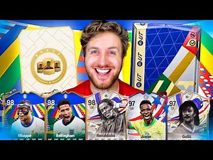 I opened 50 x 92+ icon player picks & 750K Festival of Football packs in FC 24!