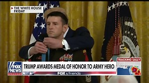 277K views · 10K reactions | “Personal courage is contagious on the battlefield, and we were just building off of each other’s actions that day.” U.S. Army Sgt. Major Thomas “Patrick” Payne appeared on 'Fox & Friends' Monday morning after President Donald J. Trump awarded the Medal of Honor for his heroics in a 2015 daring raid that rescued 75 ISIS hostages from a prison in northern Iraq. | Fox News | Facebook