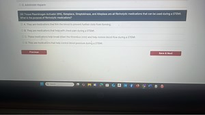 Tissue Plasminogen Activator (tPA), Reteplace, Streptokinase, a... | Filo