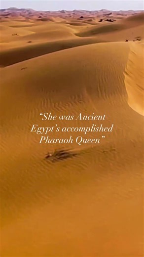 Ancient Kemet’s Peaceful Ruler 🕊️ #feminineconfidence #history