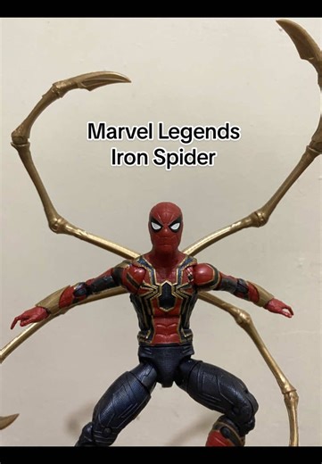 Marvel Legends Iron Spider from 2 pack #fyp #marvellegends #ironspider #mcu #endgame
