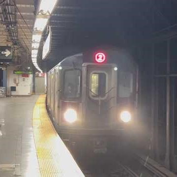 ⁴ᴷ Bombardier R142 2 Train via Lexington Avenue Express @ 14th Street & Grand Central #shorts
