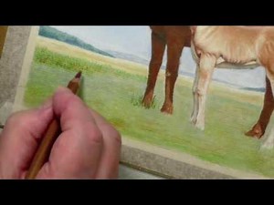 How To Draw Grass from Middle ground to Foreground
