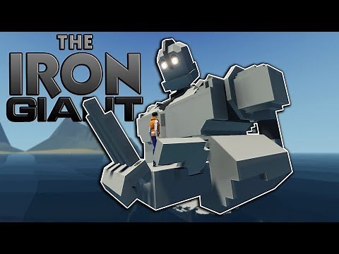 Amazing Iron Giant Mech and SHIELD Airborne Command Center! - Stormworks Gameplay
