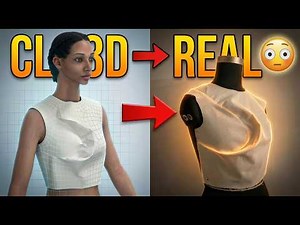 I Built a Real Dress from CLO3D — Pattern to Physical Sample (Full Process)