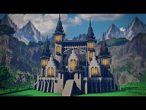 Minecraft Gothic Castle | How To Build Tutorial