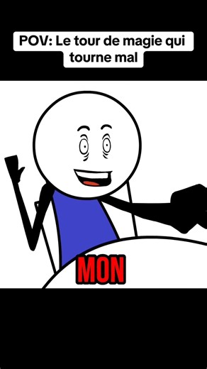 Le tour de magie 🍎 Crédit audio @Luckson #humour #animation #drole #sketch #pourtoi #magie | Les Philanthropes