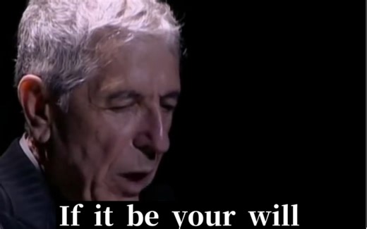 If it be your will