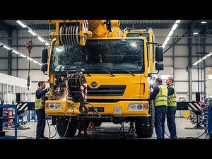 Inside Liebherr’s Mega Factory — How the World’s Largest Mobile Cranes Are Engineered