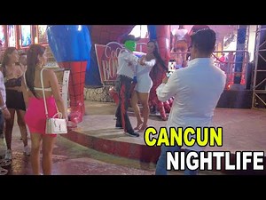 SECRET CANCUN Nightlife in the Hotel Party Zone on a SATURDAY Night || MEXICO 🇲🇽