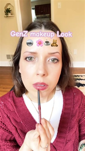 Genz makeup Look #genz #makeuptutorial #grwm