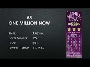 The 10 BEST Lottery Scratch Offs in the US - August 2022