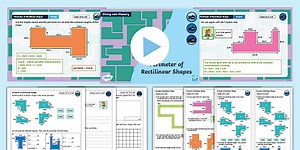 Year 5 Diving into Mastery: Step 2 Perimeter of Rectilinear Shapes Teaching Pack