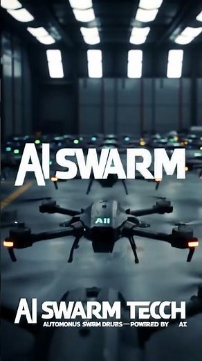 Autonomous Swarm Drones | Future AI Defense Simulation