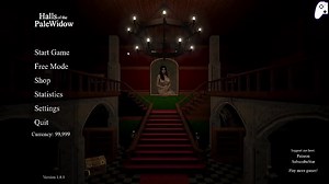 | Halls of the pale widow | Sexy Ghost Woman with a big ass gets fucked by my hard erect cock and I shoot liters of sperm inside her wet pussy and make her swallow everything even from her mouth and then fuck her again | Hentai Game Gameplay | P1