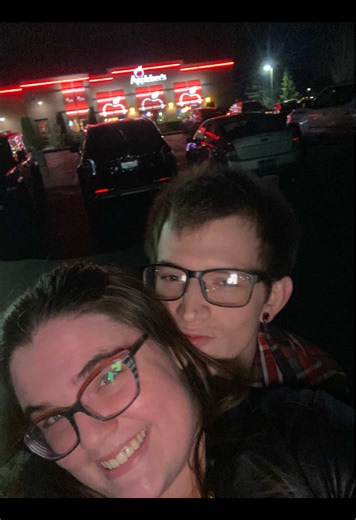 On January 27th we celebrated 9 years together ❤️ I love our life we’ve built together over these years. Happy anniversary to us 🥰 We went to Applebees for dinner and when we were almost there @John Fodge said “oh I thought you were going to play that song” So I did and immediately decided I was going to try and make a reel 😂 I got the Bourbon Street Steak and we got an oreo milkshake to share like in the song. Fancy like Applebees on a date night 😉🫶 #fancylike #datenight #happyanniversary #