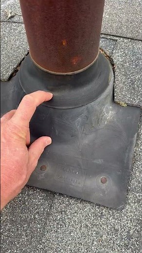 Are your pipe boots/ plumbing vent flashing installed correctly? Clearview Roofing Kalamazoo MI