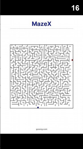 Free Printable Maze for Adults #1 | Advanced Brain Teaser #Shorts