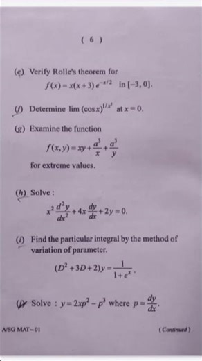 Bsc Computer science, mathematics(ge), berhampur university