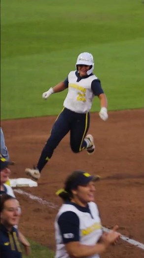 Lilly Vallimont Home Run vs. Purdue | Michigan Softball