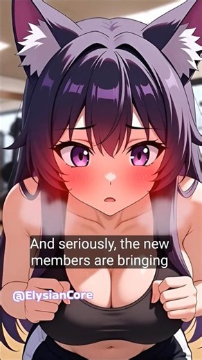 Gym manager #anime #acrobatics #waifu