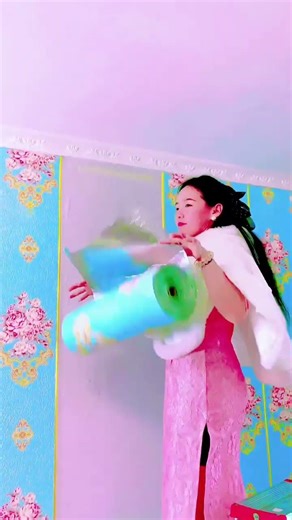 #Modern minimalist style decoration #Thickened linen self-adhesive wallpaper sheet #shortsfeed